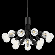 Mitzi by Hudson Valley Lighting H680818-SBK - Drea Chandelier