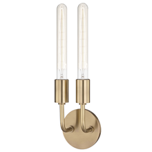 Mitzi by Hudson Valley Lighting H109102-AGB - Ava Wall Sconce