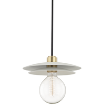 Mitzi by Hudson Valley Lighting H175701L-AGB/WH - Milla Pendant