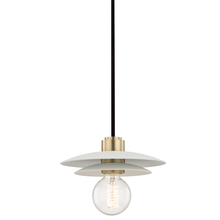 Mitzi by Hudson Valley Lighting H175701S-AGB/WH - Milla Pendant