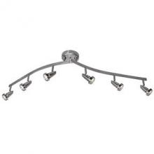 Access 52226-BS - 6 Light Adjustable Track