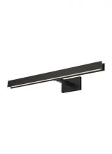 Visual Comfort & Co. Modern Collection SLPC11930B - The Bau 24-inch Damp Rated 1-Light Integrated Dimmable LED Picture Light in Nightshade Black