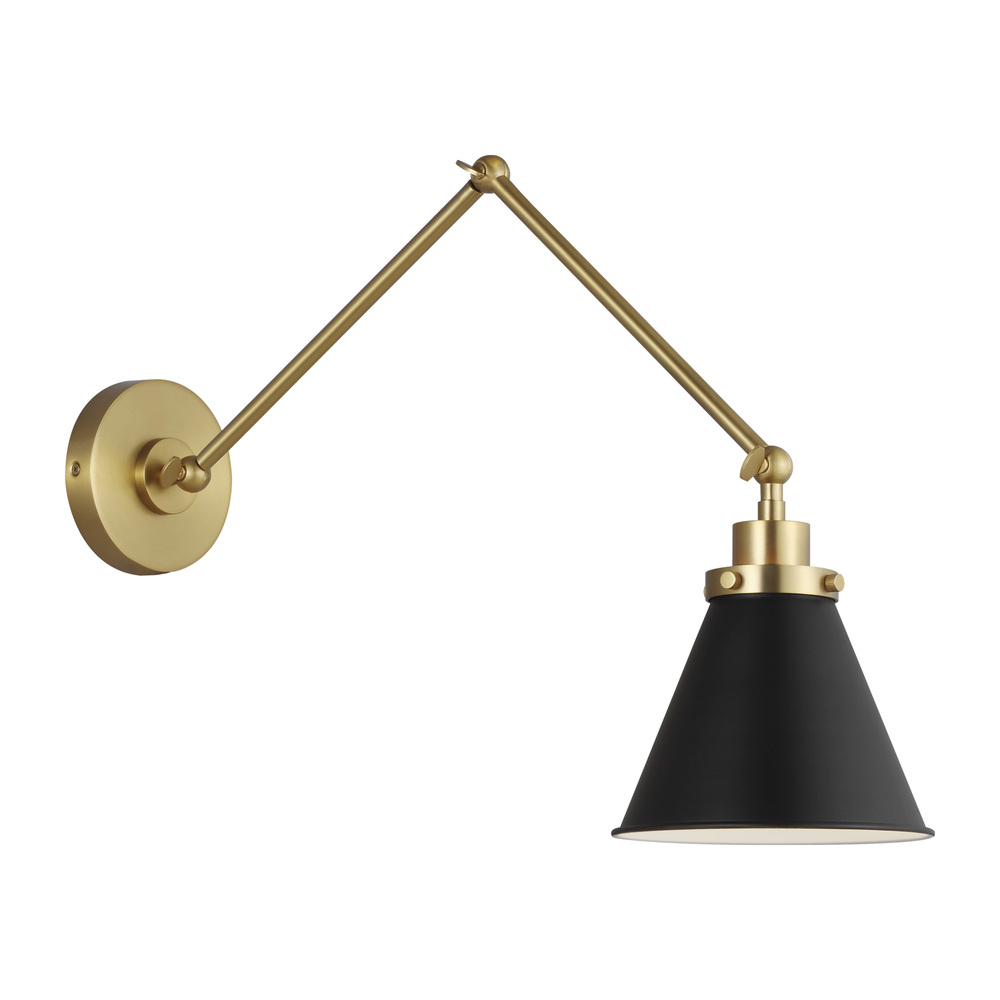 Double Arm Cone Task Sconce