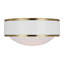 Visual Comfort & Co. Studio Collection KSF1061BBSGW - LED Flush Mount