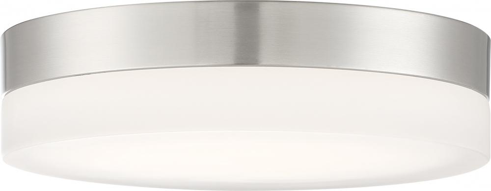 Pi - 11"- LED Flush - Brushed Nickel Finish