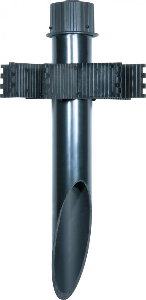 2" Diameter Mounting Post- PVC- Dark Broze Finish