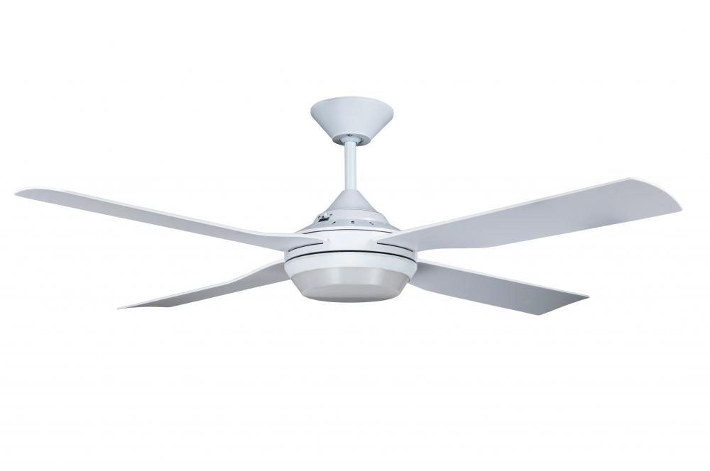 Lucci Air Moonah White 52-inch LED Light with Remote Control Ceiling Fan