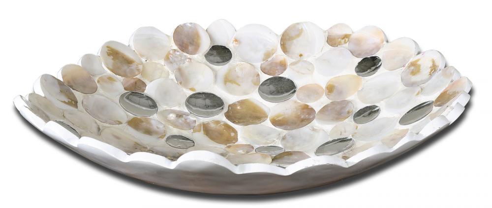 Uttermost Capiz Shell Accented Bowl