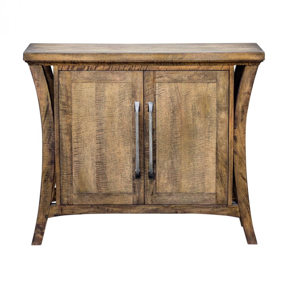 Uttermost Cary Distressed Console Cabinet