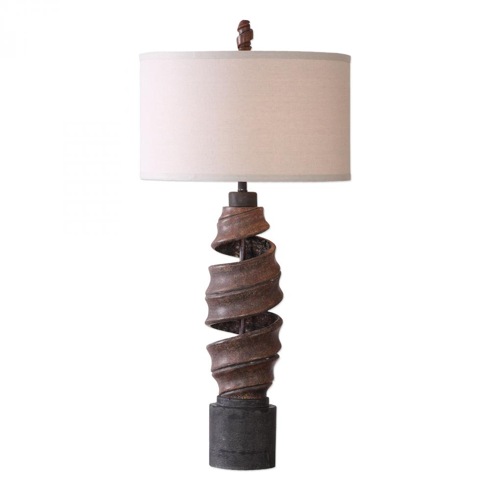 Uttermost Abrose Twisted Table Lamp