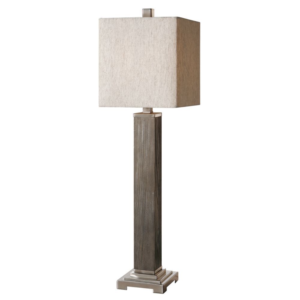 Uttermost Sandberg Wood Buffet Lamp
