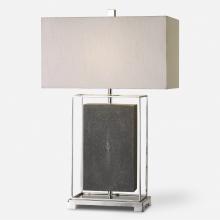 Uttermost 27329-1 - Uttermost Sakana Gray Textured Table Lamp