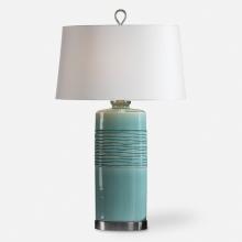 Uttermost 27569 - Uttermost Rila Distressed Teal Table Lamp