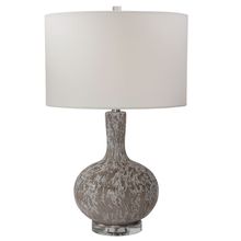 Uttermost 28483-1 - Uttermost Turbulence Distressed White Table Lamp
