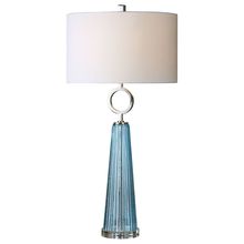 Uttermost 27698-1 - Uttermost Navier Blue Glass Table Lamp