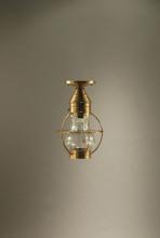 Northeast Lantern 2724-AC-MED-CSG - Caged Pear Flush Antique Copper Medium Base Socket Clear Seedy Glass