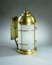 Northeast Lantern 3531-AB-LT2-CLR - Nautical Wall Antique Brass 2 Candelabra Sockets Clear Glass