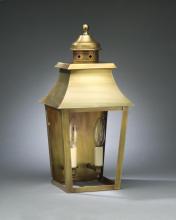Northeast Lantern 5531-AB-CIM-CLR - Pagoda Wall Antique Brass Medium Base Socket With Chimney Clear Glass