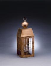 Northeast Lantern 8341-AB-CIM-CLR - H-Rod Wall Antique Brass Medium Base Socket With Chimney Clear Glass