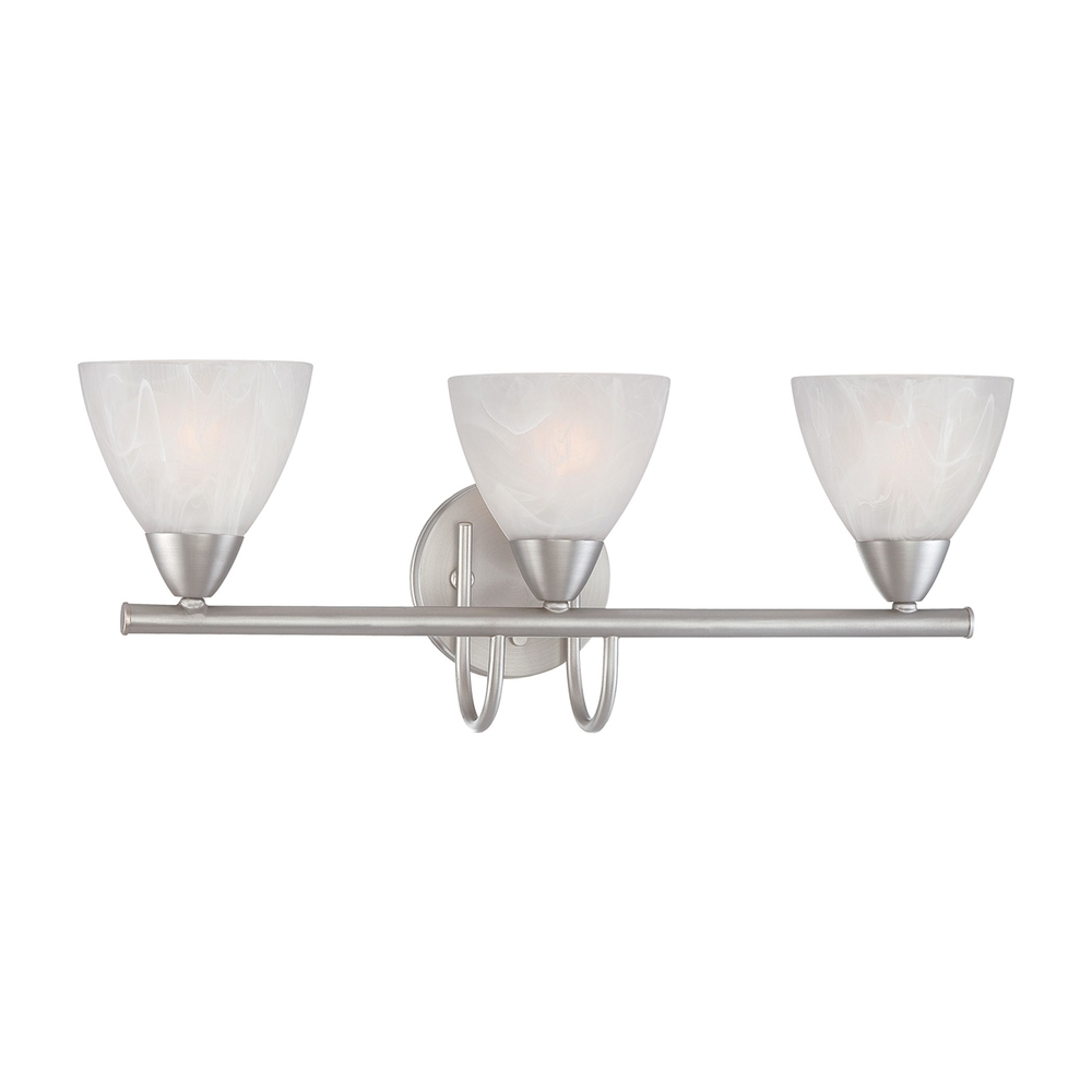 Thomas - Tia 22.5'' Wide 3-Light Vanity Light - Matte Nickel