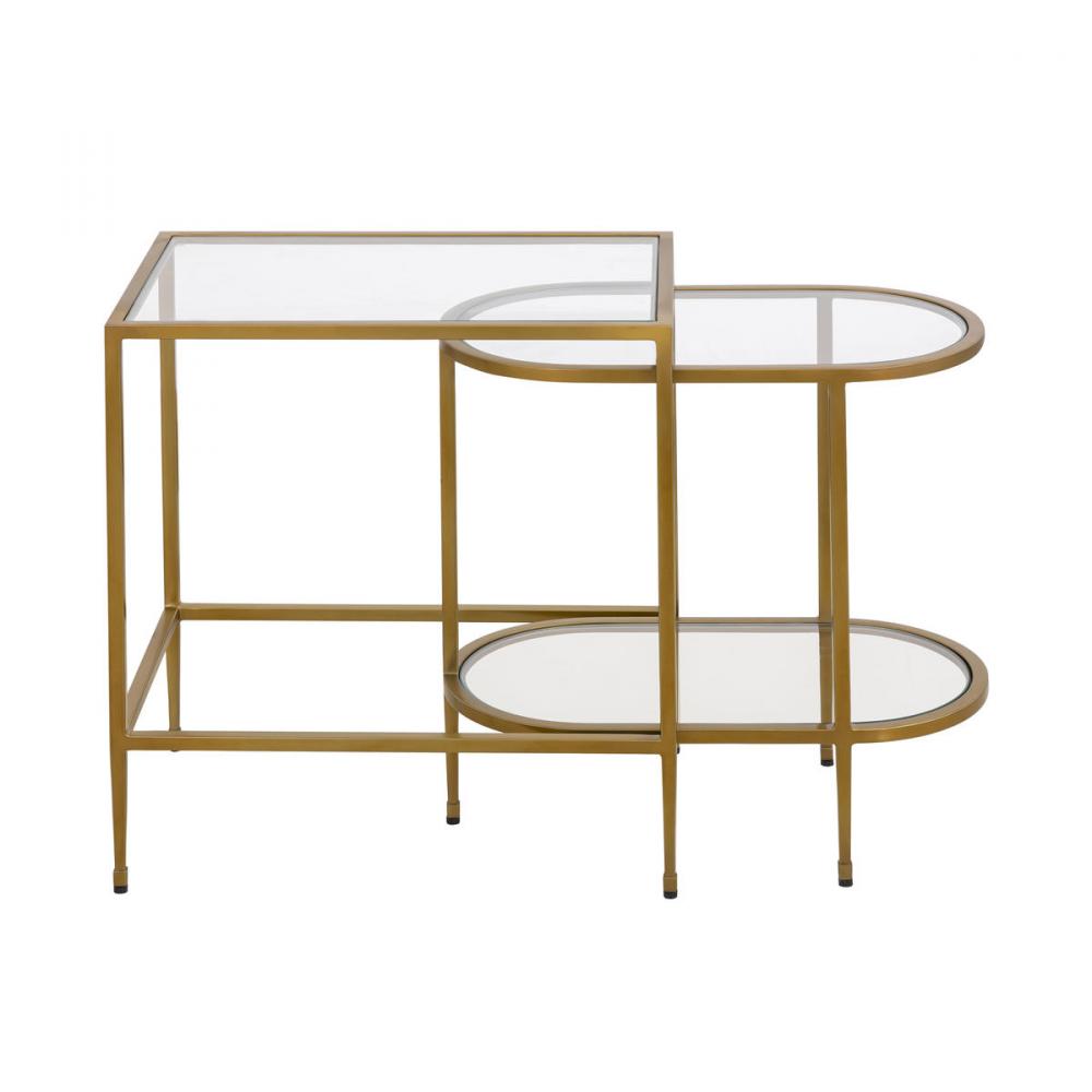 Blain Nesting Table - Set of 2 Brass