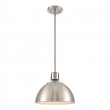 ELK Home EC89735/1 - Zayne 12'' Wide 1-Light Pendant - Brushed Nickel