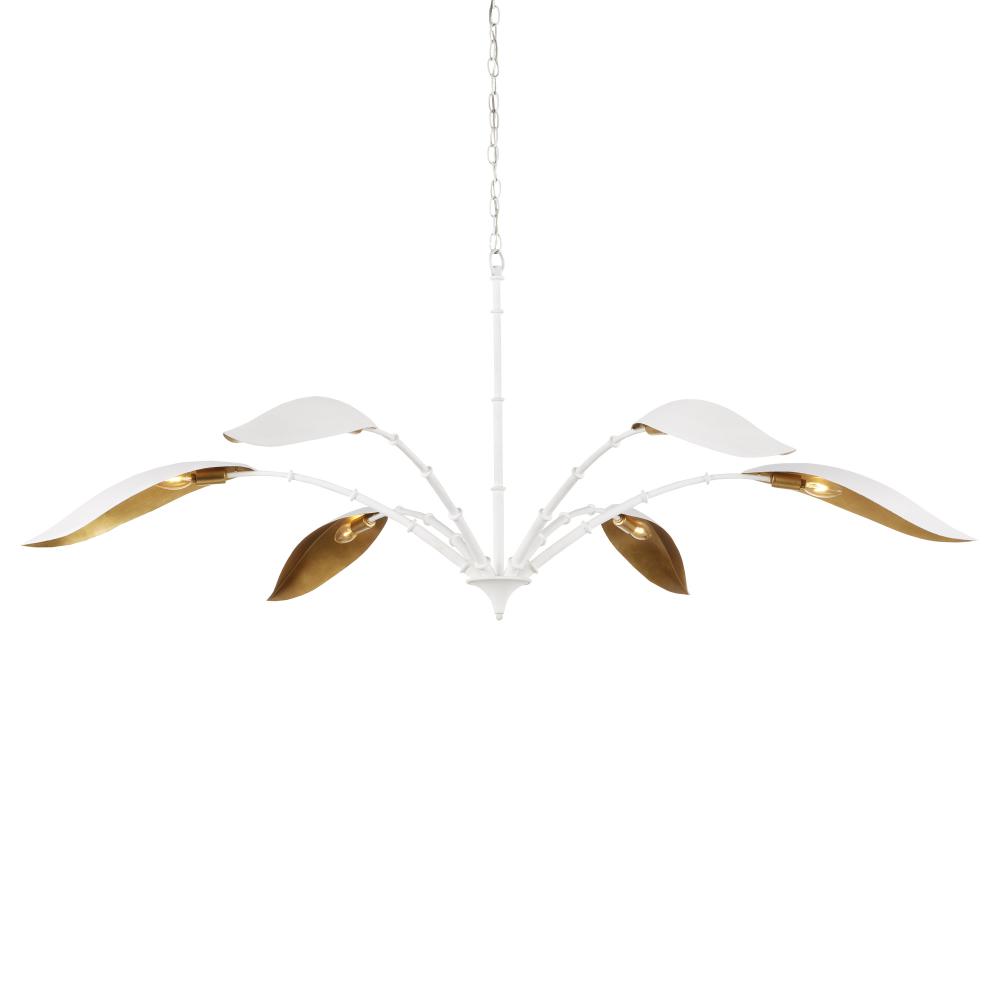 Yuriko White Chandelier