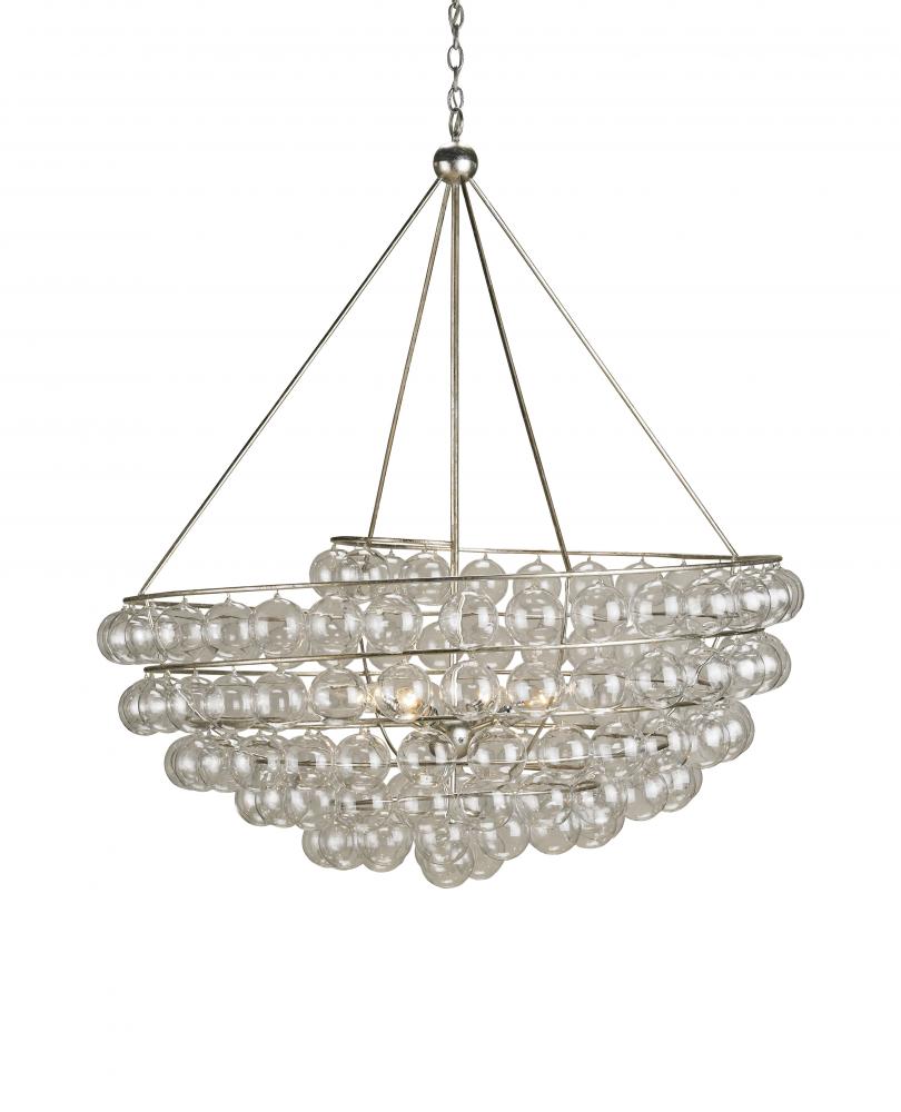 Stratosphere Silver Chandelier