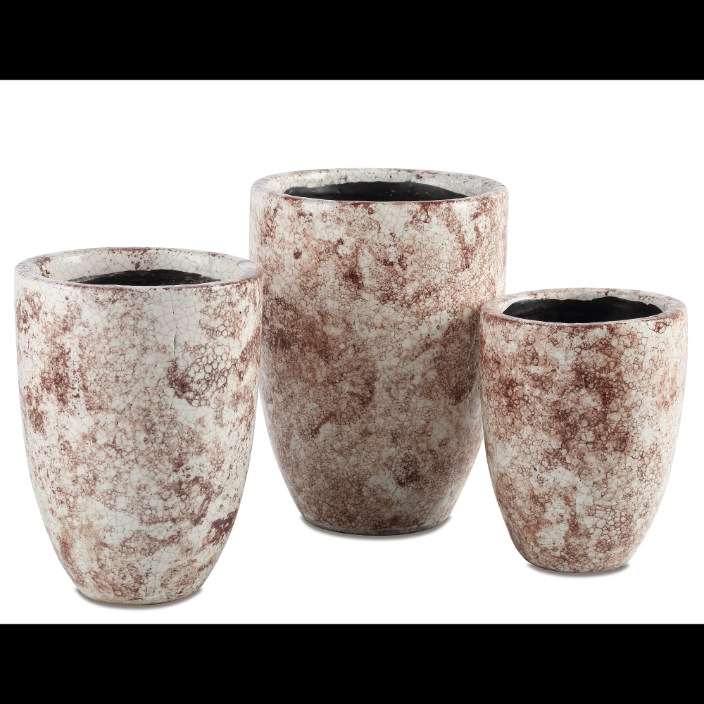 Marne Brown & Off White Vase S