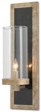 Currey 5000-0025 - Charade Silver Wall Sconce