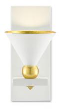 Currey 5000-0184 - Moderne White Wall Sconce