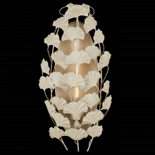 Currey 5000-0230 - Maidenhair Ivory Wall Sconce