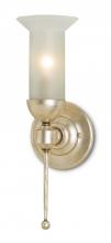 Currey 5117 - Pristine Silver Wall Sconce