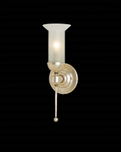 Currey 5117 - Pristine Silver Wall Sconce