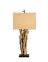 Currey 6344 - Driftwood Table Lamp