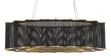 Currey 9000-0512 - Nightwood Black Chandelier